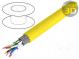 Leitungen  ETHERLINE® LAN 1000,S/FTP  7a  Draht  Cu  4x2x23AWG