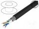 Leitungen  ETHERLINE® LAN 1000,S/FTP  7  extern  Draht  Cu  7,7mm