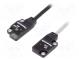 Sensor  fotoelektrisch  Bereich  0÷150mm  PNP  LIGHT-ON  50mA