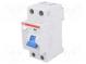 RCD-Schalter  lNenn  63A  IDiff  500mA  Stoßstrom  5000A  Pole  2
