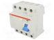 RCD-Schalter  lNenn  40A  IDiff  30mA  Stoßstrom  5000A  Pole  4