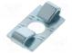 Montageverbinder  für Profile  Nutbreite  5mm  ESD  Stahl  Zink