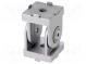 Scharnier  für Profile  Nutbreite  6mm  Aluminium
