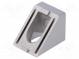 Winkel  für Profile  Nutbreite  8mm  W  30mm  H  37mm  L  30mm