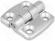 Scharnier  B  52mm  Aluminium  H  48mm  Bolzenmaterial  Edelstahl