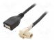 Antennenadapter  Fakra,USB A-Buchse  mit Leitung  1m