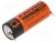 Batterie  Lithium  3,6V  18505  3500mAh  Ø18,5x50,5mm  2pin