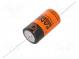 Batterie  Lithium  3,6V  C  6000mAh  Ø26x50,9mm  axial