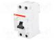 RCD-Schalter  lNenn  63A  IDiff  30mA  Stoßstrom  250A  Pole  2  DIN