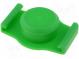 Syringe plug  30/55ml  green  for syringes  silicone free  QuantX