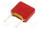 Kondensator  Polyester  6,8nF  63VAC  100VDC  Rastermaß  5mm  ±10%