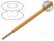 Leitungen  FLRY-A  Line  Cu  1mm2  PVC  orange  60V  100m  Klasse  5