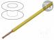 Leitungen  FLRY-A  Line  Cu  1mm2  PVC  gelb  60V  100m  Klasse  5