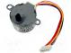 Motor  DC  Schrittmotor,unipolar  5÷12VDC  5,6° Schritt  IP50