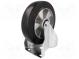 Transportrad  Ø  200mm  W  50mm  H  238mm  steif,mit Montageplatte