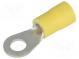Ringkabelschuh  M5  Ø  5,3mm  2,5÷6mm2  Klemmverbindung  isoliert