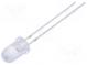 LED  5mm  gelb  10000÷15000mcd  15°  20mA  1,7÷2,5V  Front  gewölbt
