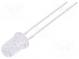 LED  5mm  rot  4750÷6000mcd  30°  20mA  1,7÷2,5V  Front  gewölbt