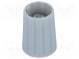 Drehknopf  Polyamid  Durchm.Achse  4mm  Ø10x13,7mm  grau  -20÷70°C