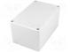 Gehäuse  universell  X  100mm  Y  160mm  Z  81mm  Aluminium  hellgrau