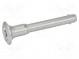 Sperrbolzen  mit Sperre,mit Kugelknopf  Ø  8mm  38kN  Ø  27mm