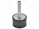 Mit vibrationsgeschütztem Standbein  Ø  19mm  H  14mm  240N
