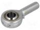 Gelenkkopf  14mm  M14  2  rechtsdrehend,Außenring  Messing,Stahl