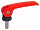 Hebel  Spanner  L. Gewinde  20mm  L.Hebel  82mm  Korpus  rot