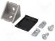 Winkel  für Profile  Nutbreite  8mm  W  38mm  H  40mm  L  40mm