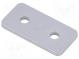 Flachblech  für Profile  W  20mm  L  40mm  Stahl  Profilgröße  20mm