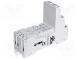 Sockel  PIN 11  10A  300VAC  Montage  DIN, für Frontplatten