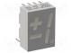 Display  LED  7-segmentig  14,2mm  rot  0,4-4,2mcd  Kathode  0,56