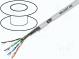 Leitungen  HELUKAT® 200,SF/UTP  5e  Line  Cu  4x2x26AWG  FRNC  grau