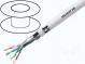 Leitungen  HELUKAT® 200,SF/UTP  5e  Draht  Cu  4x2x24AWG  PVC  grau