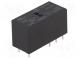 Relais  elektromagnetisch  DPDT  8A/250VAC  8A/24VDC  Mini  PCB