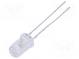 LED  5mm  grün  12000÷21000mcd  30°  20mA  2,8÷3,8V  Front  gewölbt