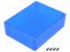 Gehäuse  universell  X  94mm  Y  121mm  Z  38mm  1591  ABS  blau  IP54