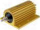 Widerstand  Drahtwiderstand  mit Radiator  schraubbar  100Ω  200W
