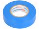 Band  elektroisolierend  W  19mm  L  20m  Thk  150um  blau  PVC Folie