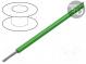 Leitungen  HELUTHERM® 145  Line  Cu  1x0,25mm2  Polyolefin  grün
