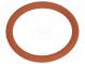 O-ring Dichtung  VMQ  Thk  1,5mm  ØInn  12mm  M16  rot  -60÷250°C