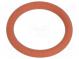 O-ring Dichtung  VMQ  Thk  2mm  ØInn  43mm  PG36  rot  -60÷250°C