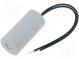 Kondensator  für Motoren, Betrieb  3uF  450V  Ø25x51mm  -25÷70°C