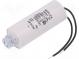 Kondensator  für Motoren, Betrieb  7uF  450V  Ø30x78mm  -25÷70°C