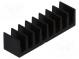 Radiator  geprägt  schwarz  L 5mm  W 19mm  H 4,8mm  56K/W