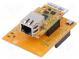 Erweiterungsplatine  Ethernet,SPI  WIZ550IO