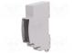 Gehäuse  für DIN-Schiene  Y 90mm  X 18mm  Z 53mm  ABS  grau