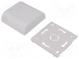 Gehäuse  Wandbefestigung  X  80mm  Y  80mm  Z  25mm  ABS  weiss