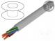 HELUKABEL 11004 Leitungen  JB-500  4G0,5mm2  ungeschirmt  300/500V  Cu  Line  grau