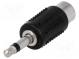 Adapter  Jack 3,5mm Stecker,RCA-Buchse  mono